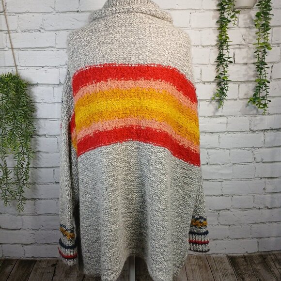 FREE PEOPLE ARCTIC BLAST PULLOVER TURTLENECK SWEATER SIZE SMALL, EUC - Picture 8 of 11